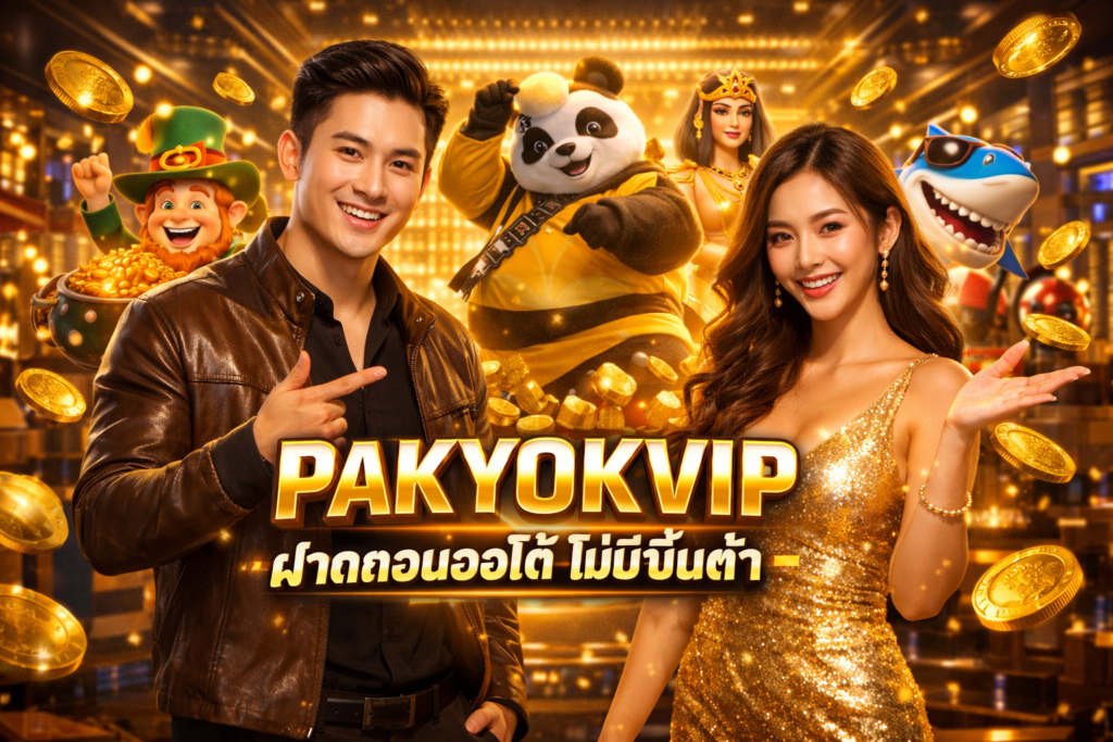 PAKYOKVIP ฝากถอนออโต้ ไม่มีขั้นต่ำ